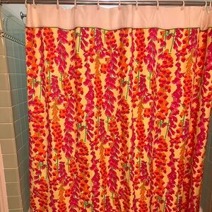 Used Lilly Pulitzer Garnet Hill Collection Shower Curtain